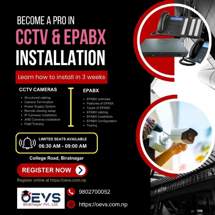 CCTV & EPABX Installation